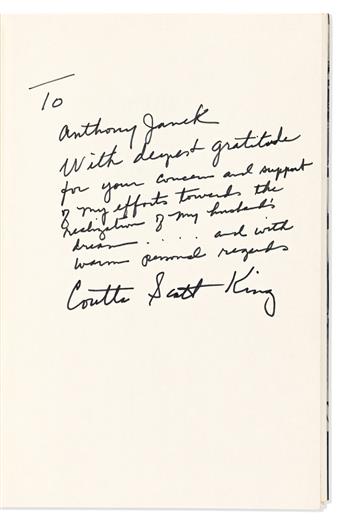 (KING, MARTIN LUTHER; JR.) CORETTA SCOTT KING. Two items, each Signed: My Life with Martin Luther King, Jr. * Photograph.